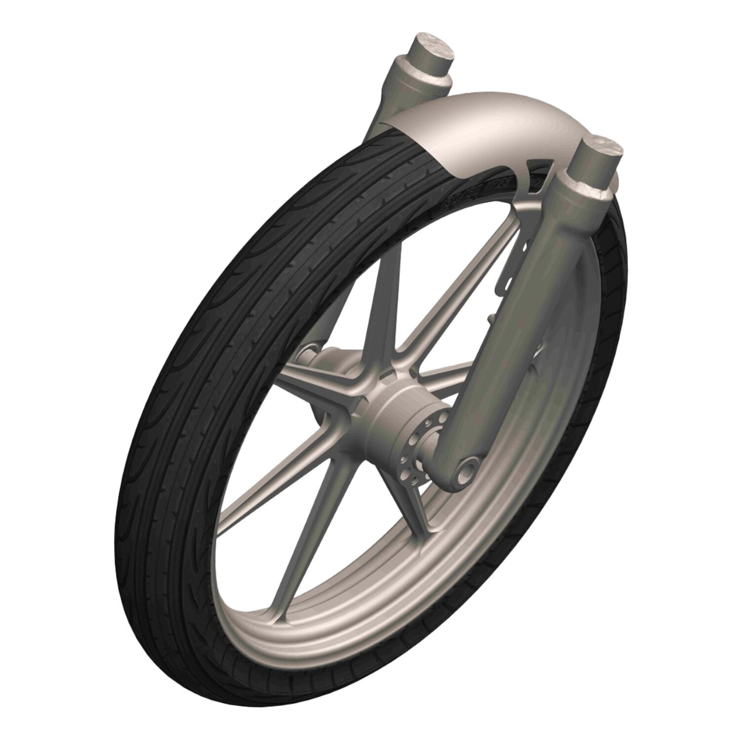 Rick's Motorcycles, 23" front fender