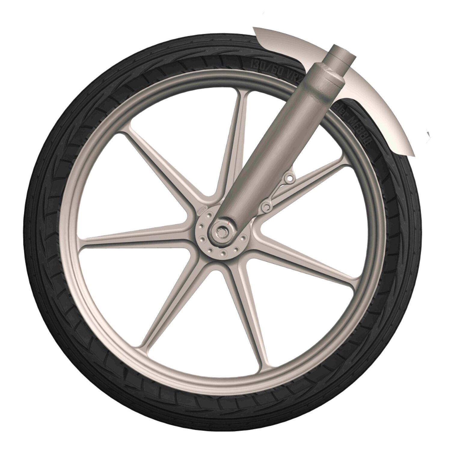 Rick's Motorcycles, 23" front fender