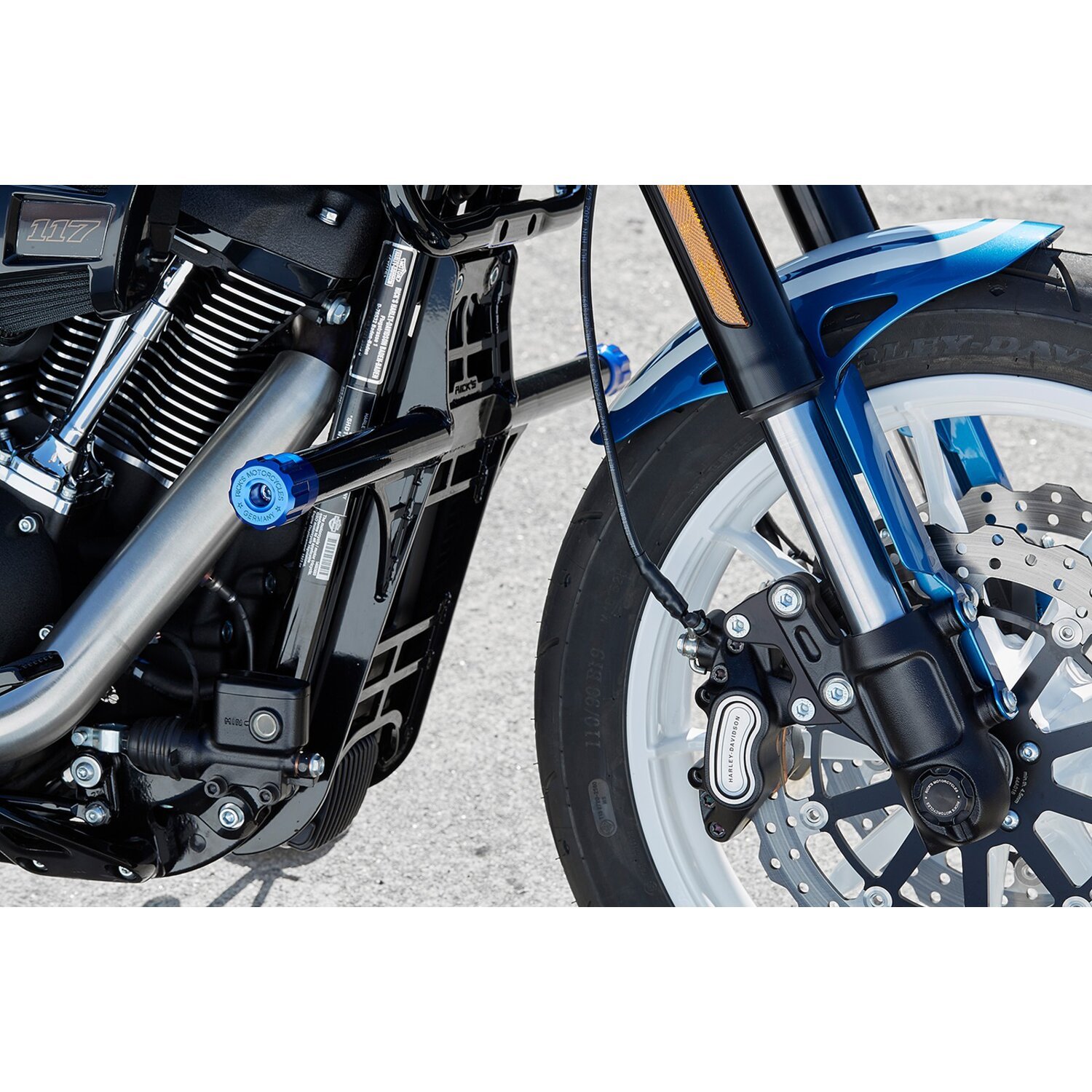 Rick's Motorcycles, Low Rider 19" front fender
