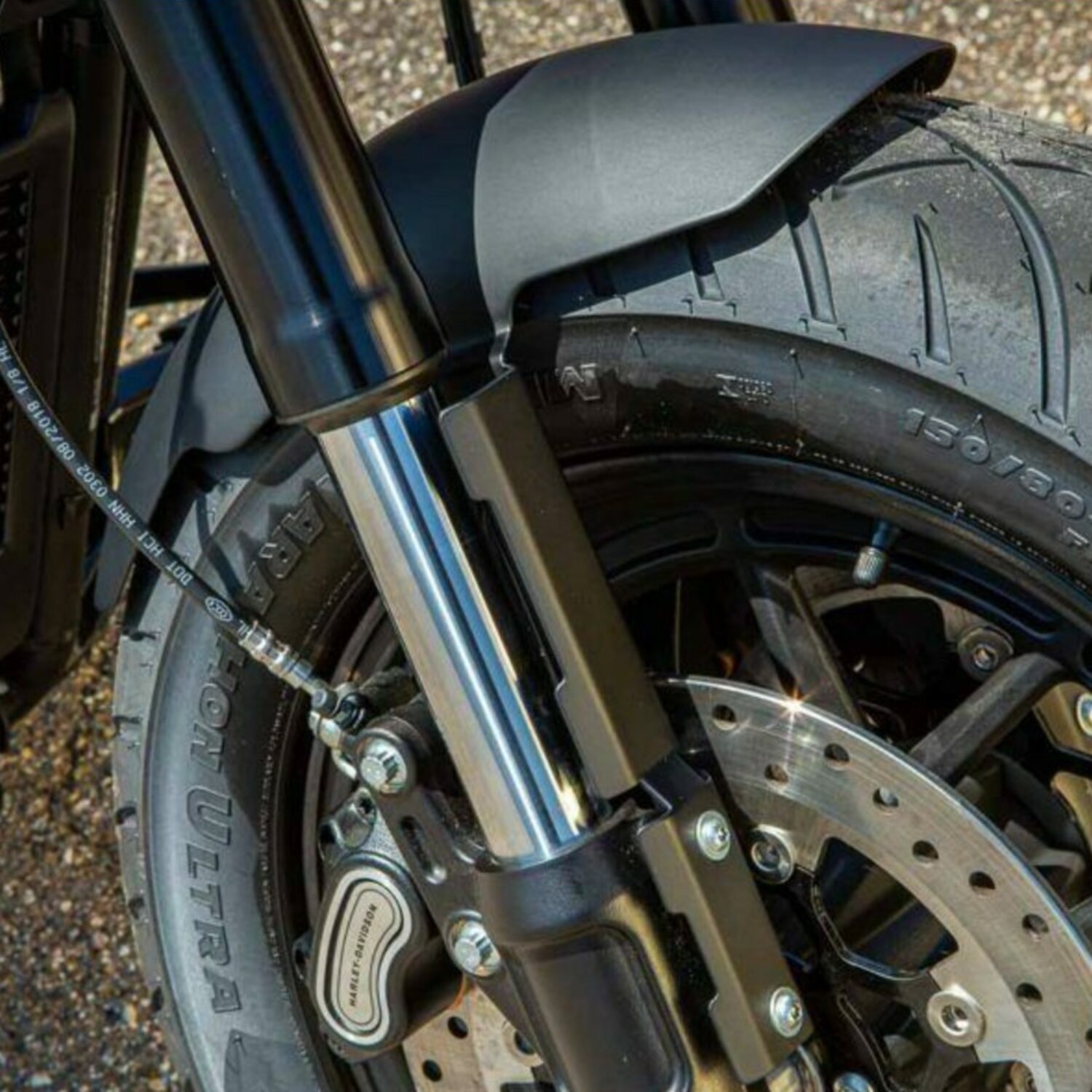 Rick's Motorcycles, 150/80-16" custom front fender