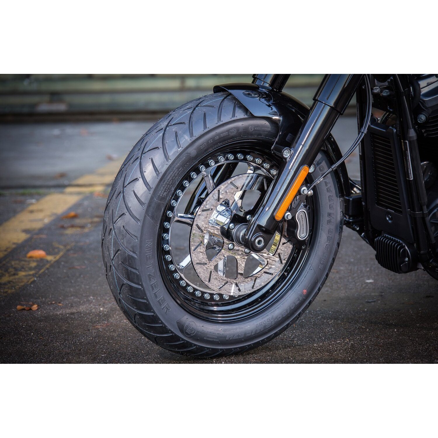 Rick's Motorcycles, Softail 16" custom front fender. Long