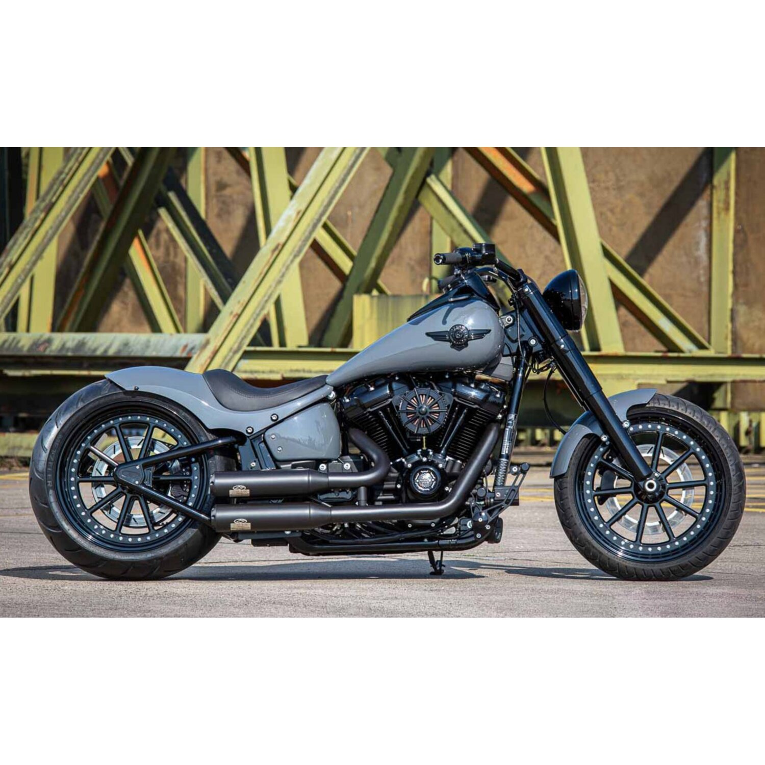 Rick's Motorcycles, Softail 18" custom front fender. Long