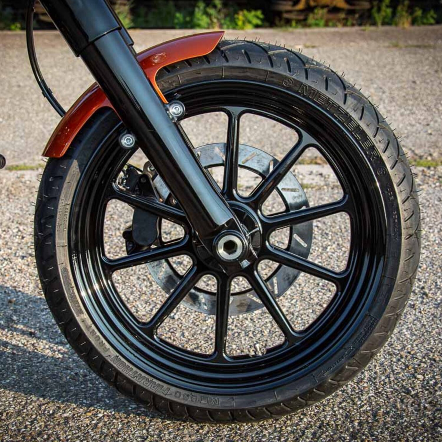 Rick's Motorcycles, Softail 18" custom front fender. Short