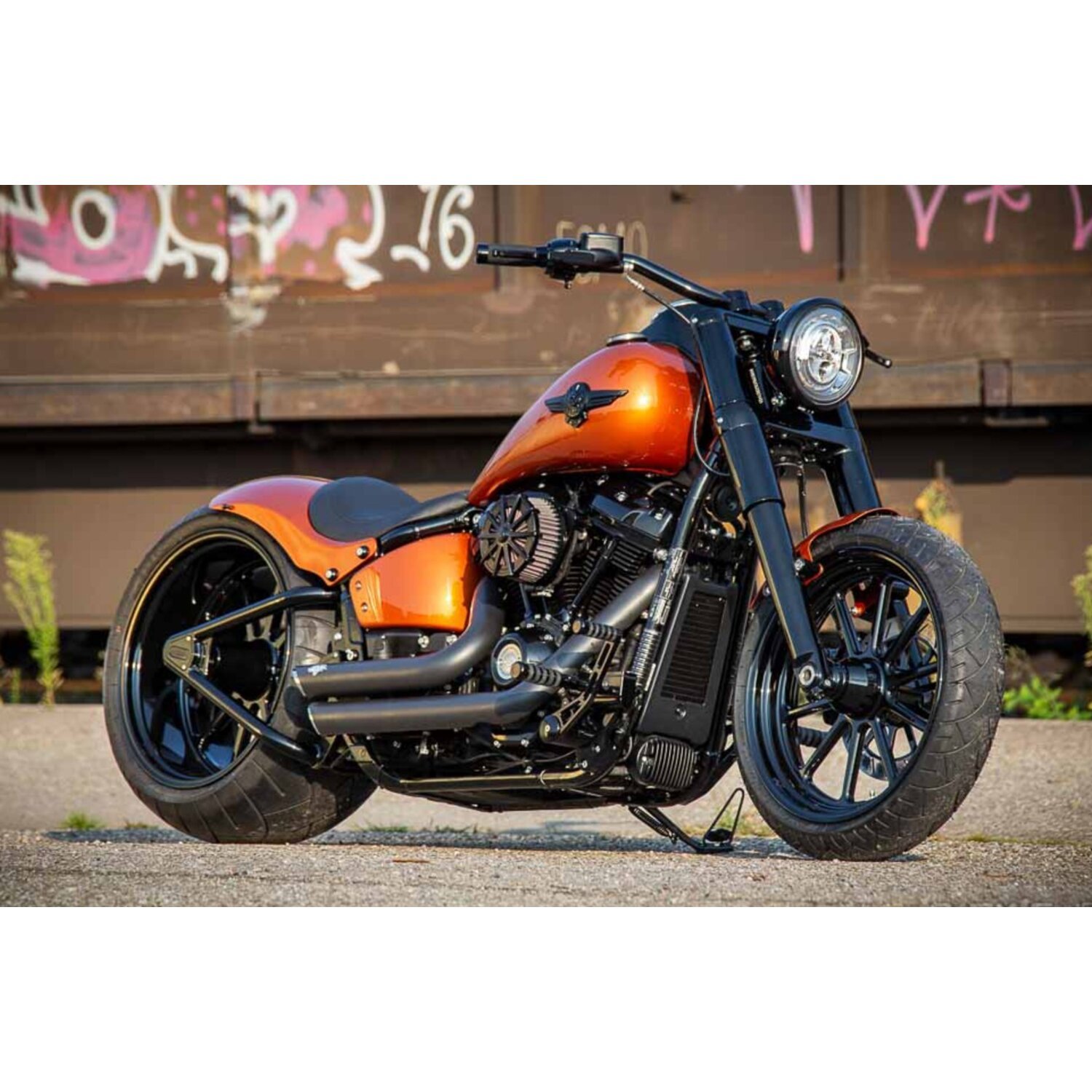 Rick's Motorcycles, Softail 16" custom front fender. Short