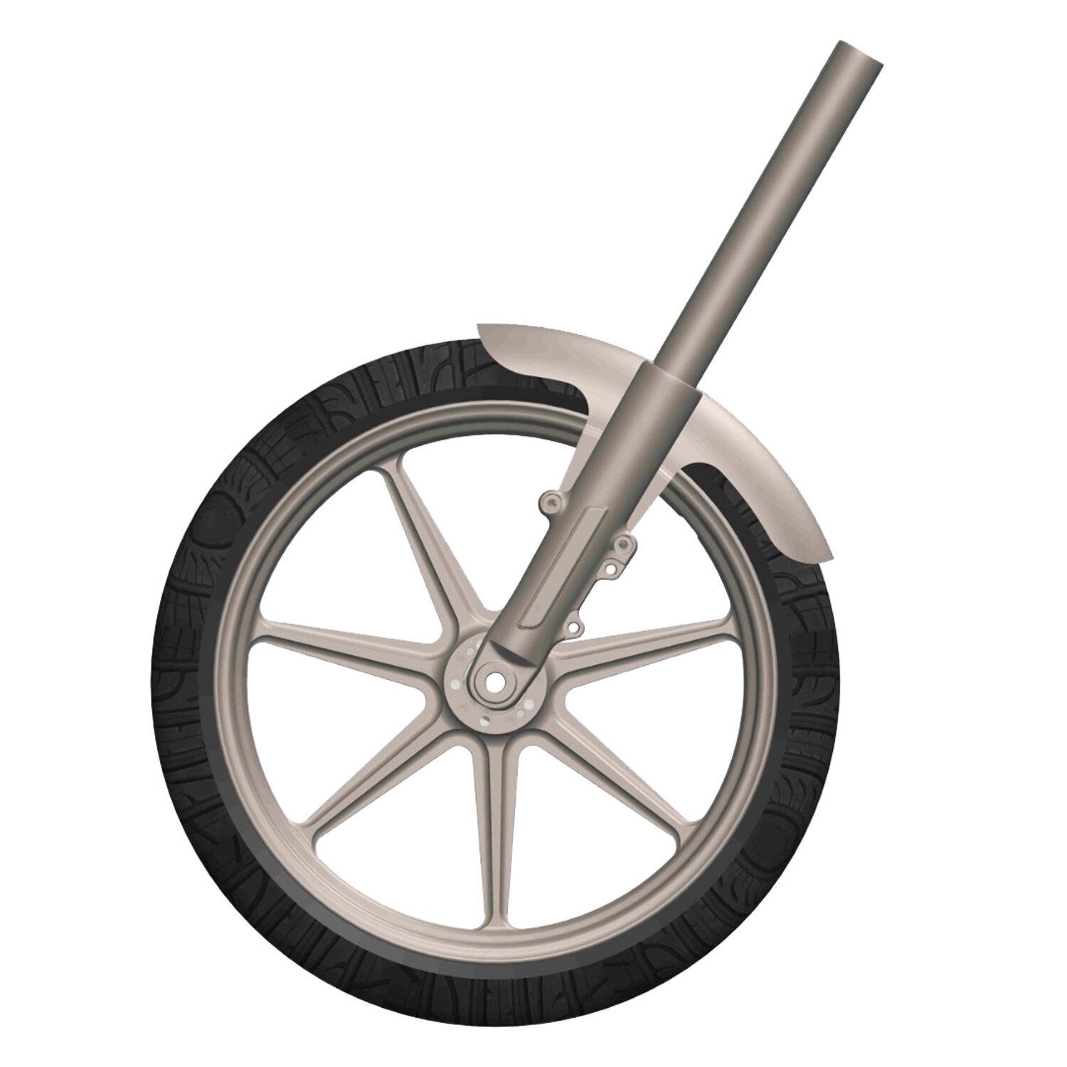 Rick's Motorcycles, 21" front fender Touring 'Shorty'