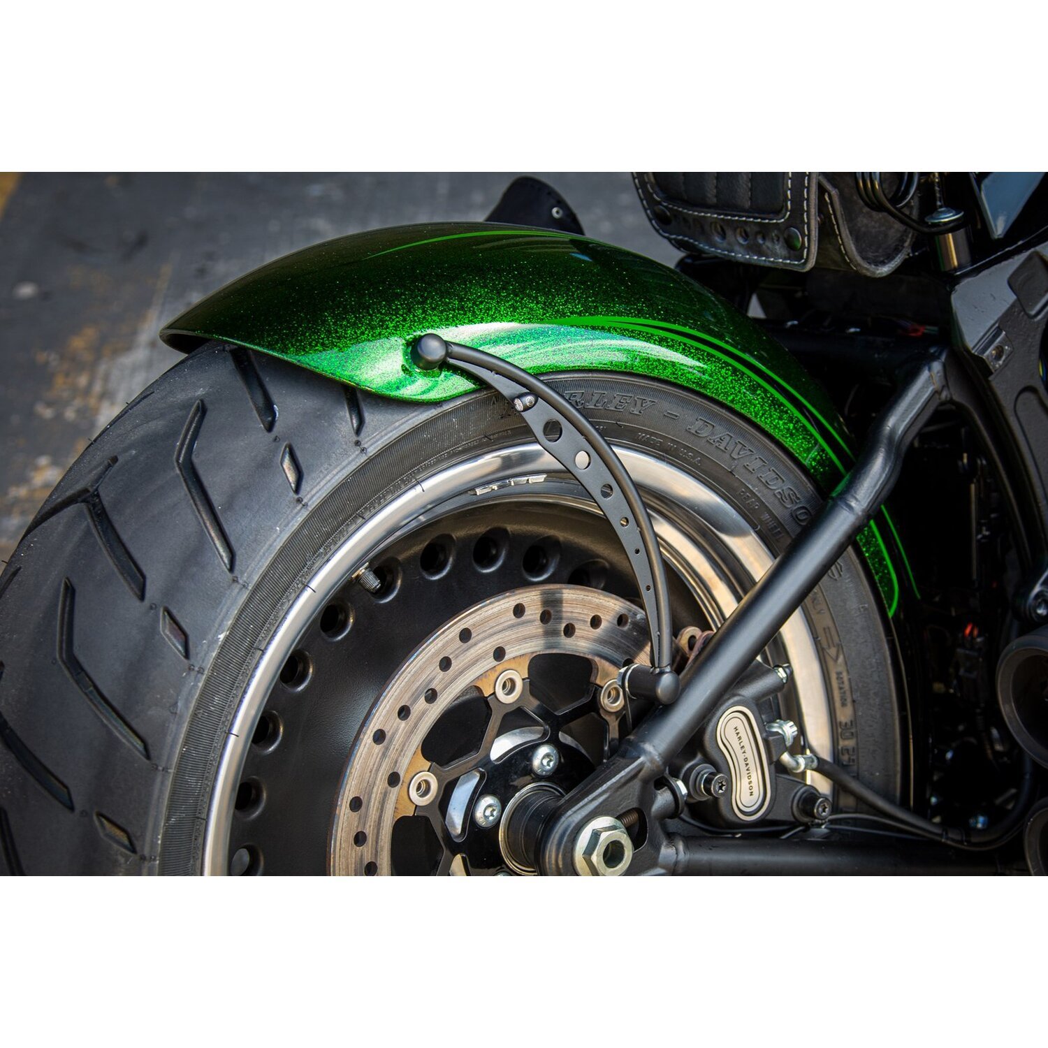 Rick's Motorcycles, rear fender Bobber, 150mm tire. Long