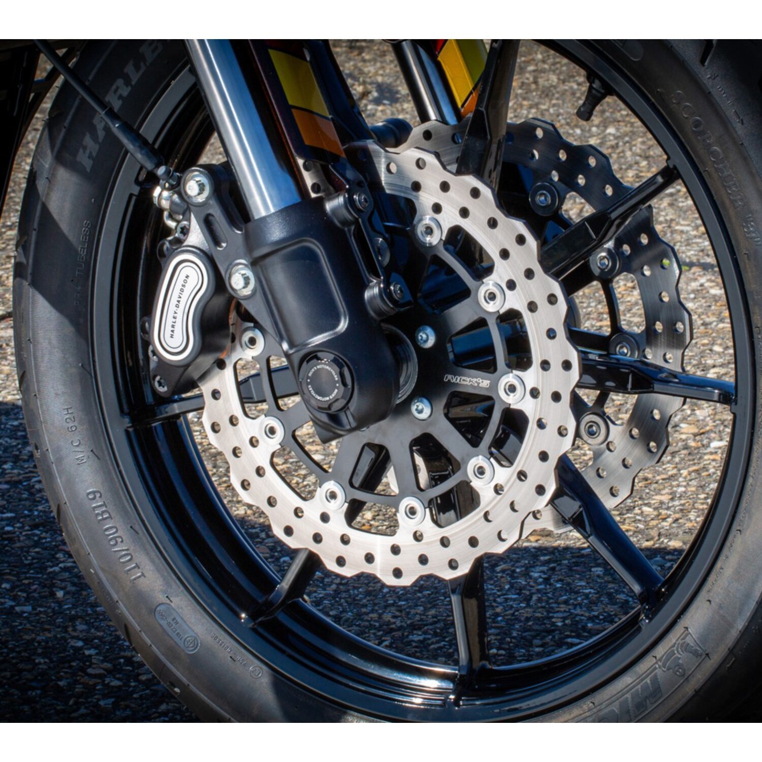 Rick's Motorcycles, front Wave brake disc Steve 11.5"