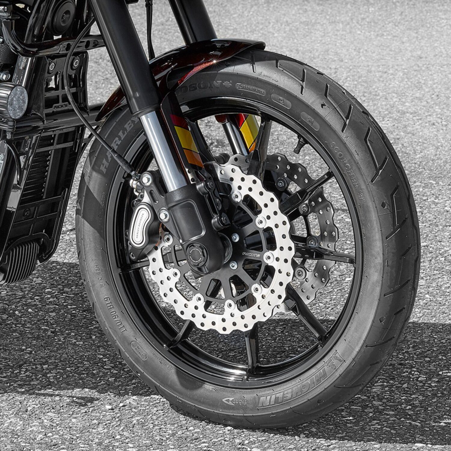 Rick's Motorcycles, rear Wave brake disc Steve 11.5"