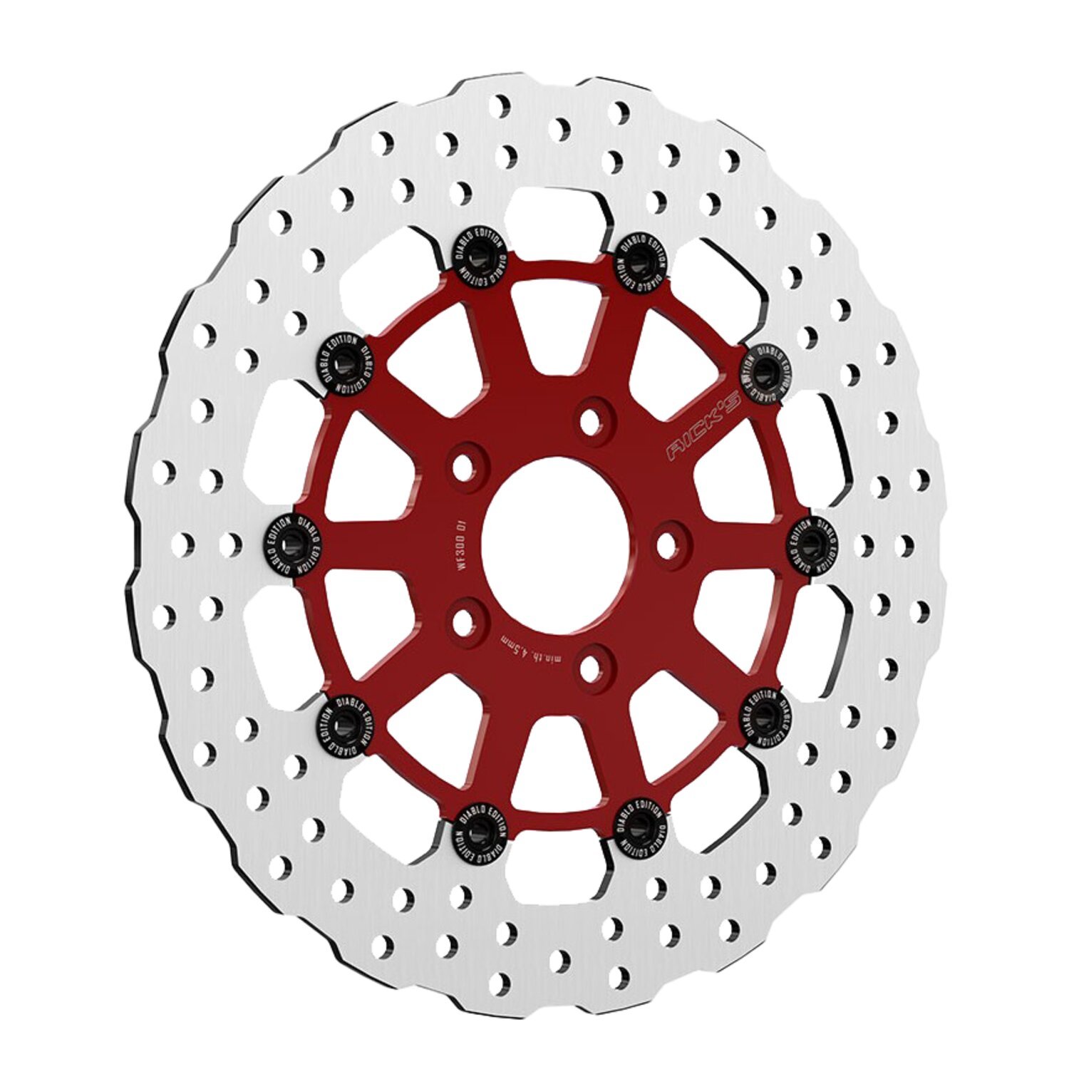 Rick's Motorcycles, front Wave brake disc EL Diablo 11.5"