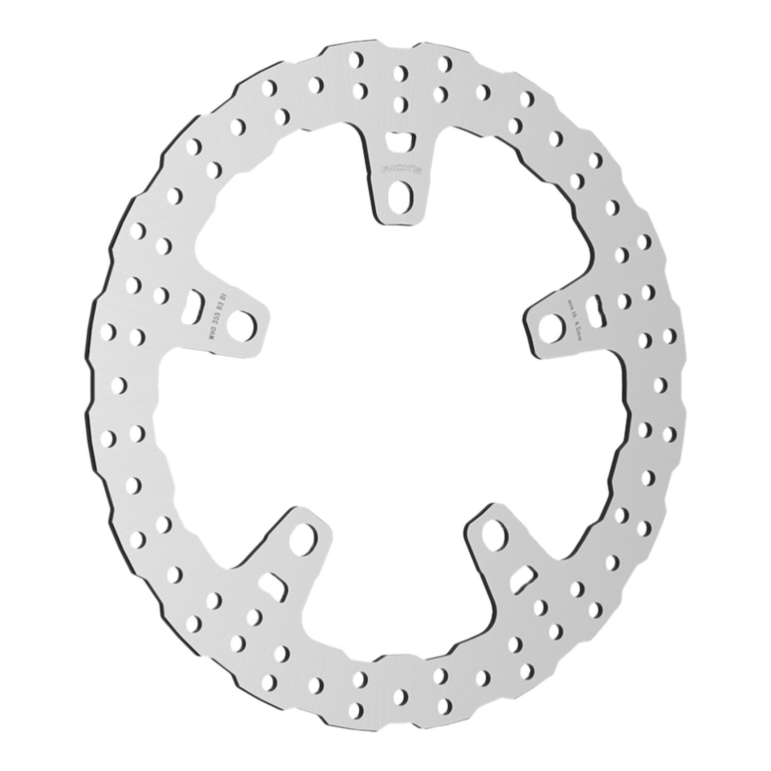 Rick's Motorcycles, front Wave brake disc 14". SS
