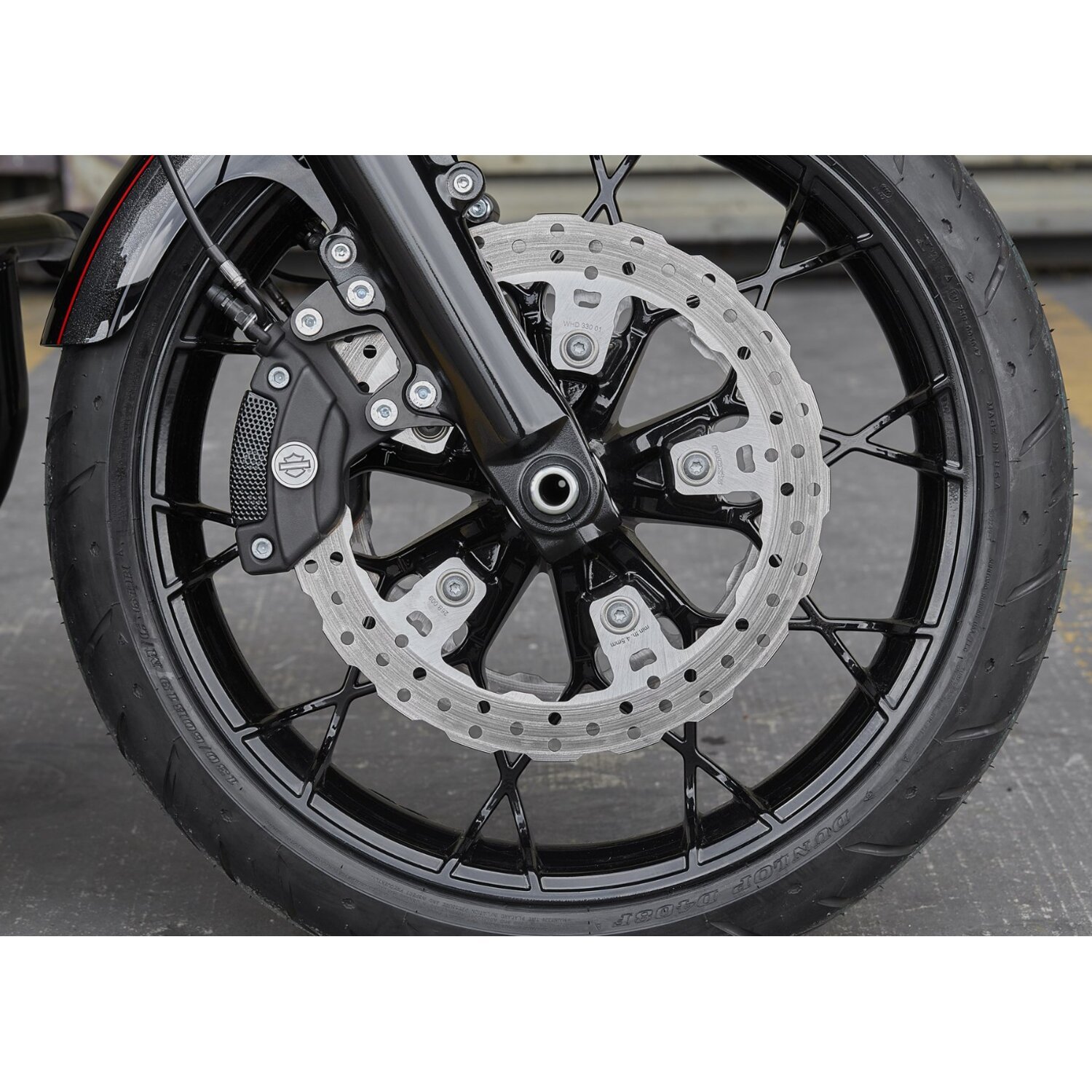 Rick's Motorcycles, front Wave brake disc kit 13". SS