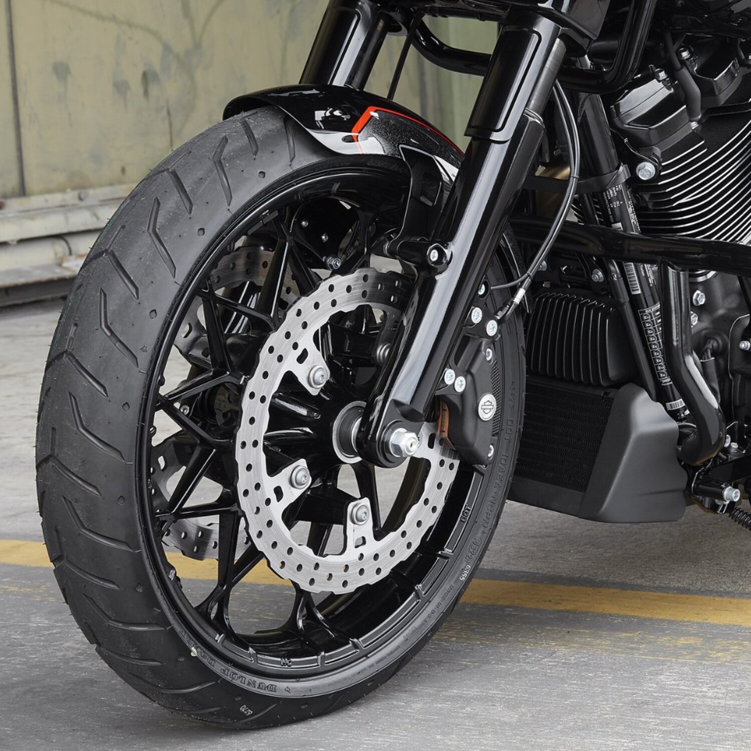 Rick's Motorcycles, front Wave brake disc kit 13". SS