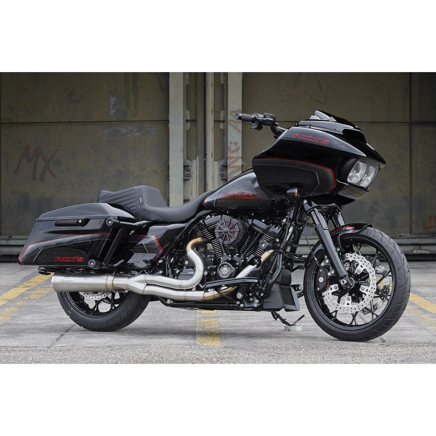 Rick's Motorcycles, front Wave brake disc kit 13". SS