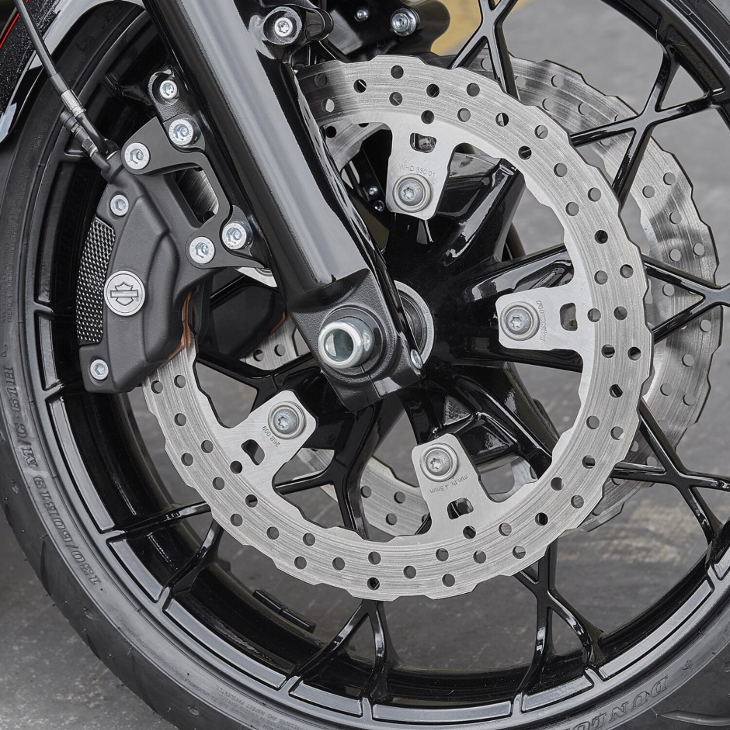 Rick's Motorcycles, front Wave brake disc 13". SS