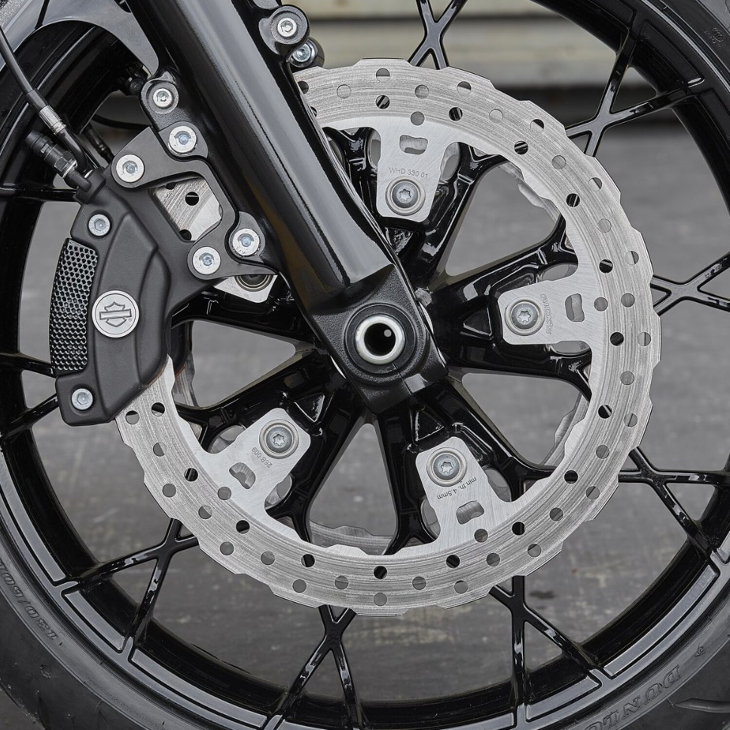 Rick's Motorcycles, front Wave brake disc 13". SS