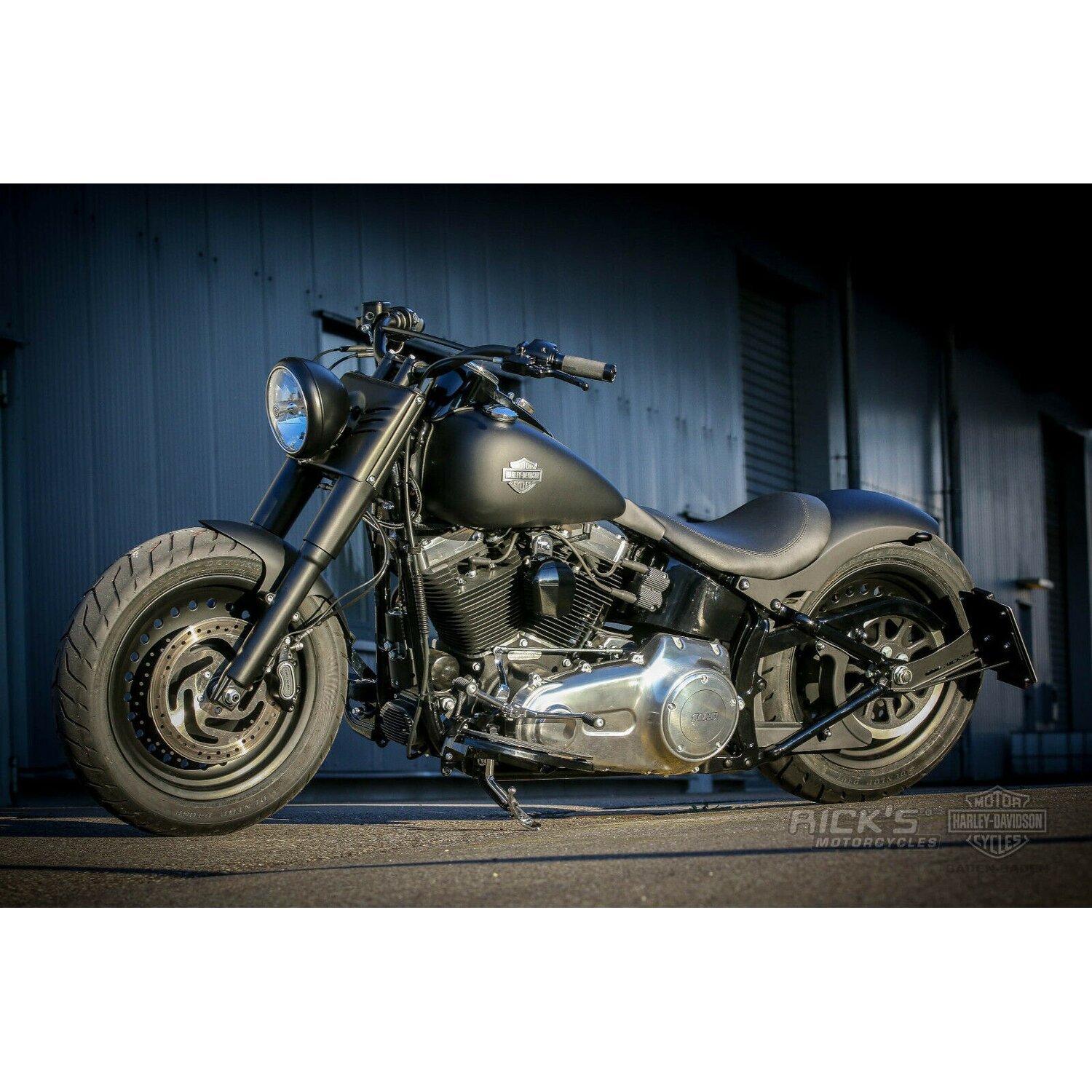 Rick's Motorcycles, side mount license plate kit