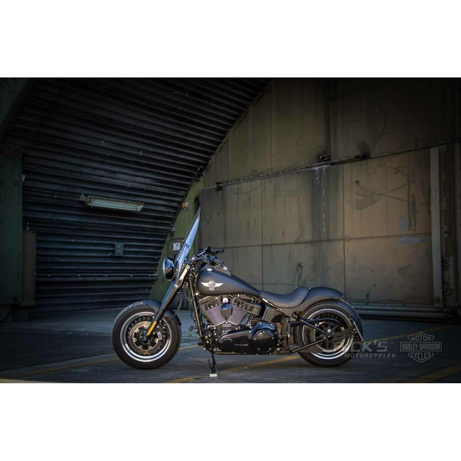 Rick's Motorcycles, side mount license plate kit