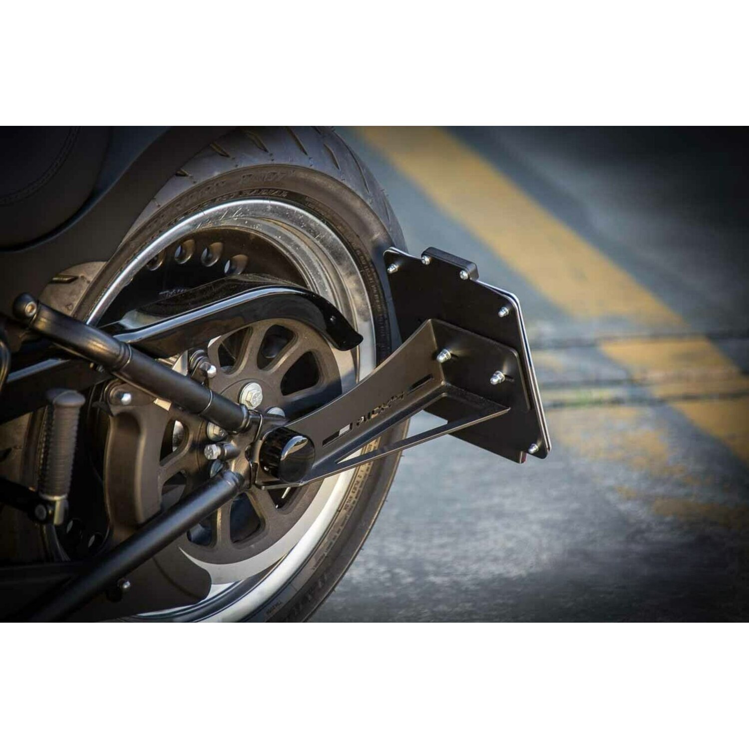 Rick's Motorcycles, side mount license plate kit