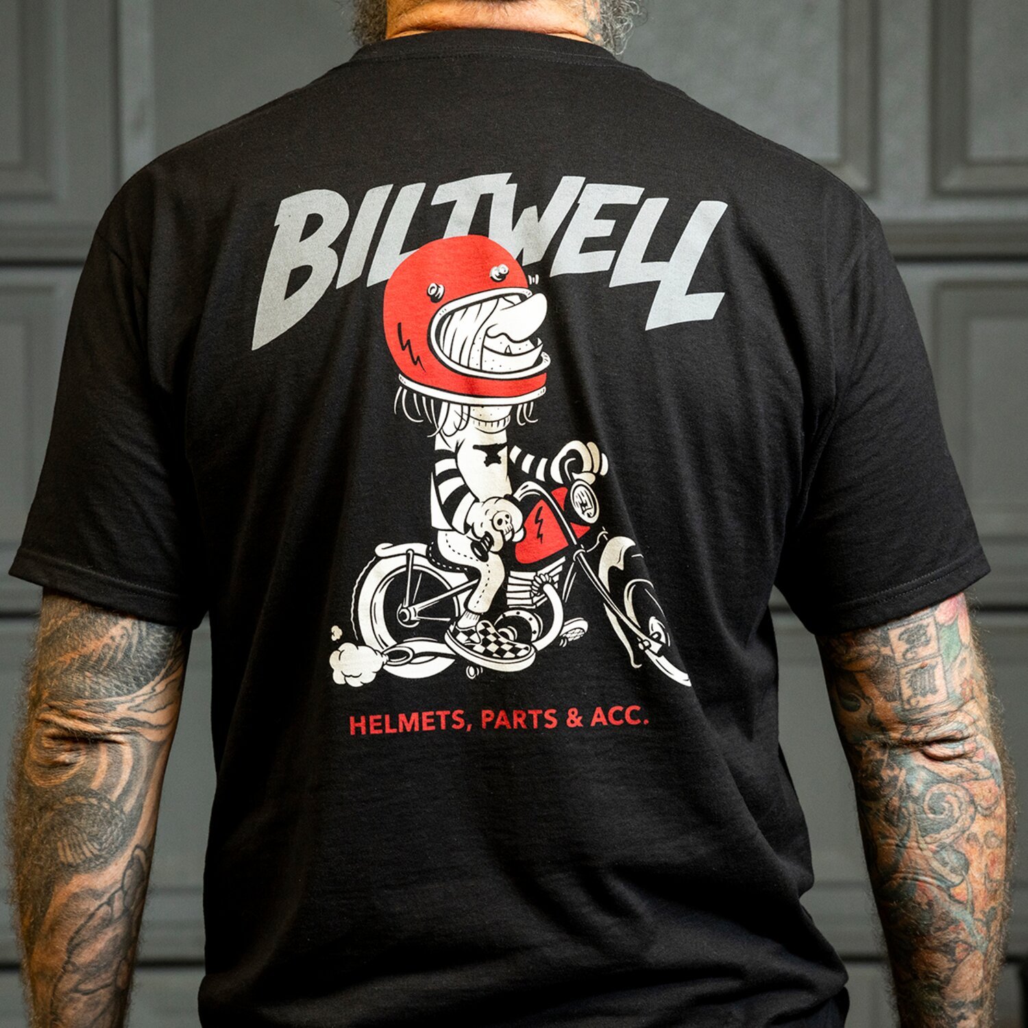 Biltwell Motorsickle t-shirt, Black, L