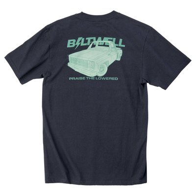 Tyler Cornelius penned this illustration of the boss’ shitbox stepside and Biltwell digs it! 100% pre-shrunk 6oz cotton t-shirt is detailed with hand-screened water-based inks, woven clip tags and the irritating collar tag has been replaced by a screen-printed label. Biltwell consider this the perfect t-shirt blank, it's got a buttery feel and is thick enough to be durable, but not a baggy old man shirt. It's a true regular-fit, not a super thin slim-fit.