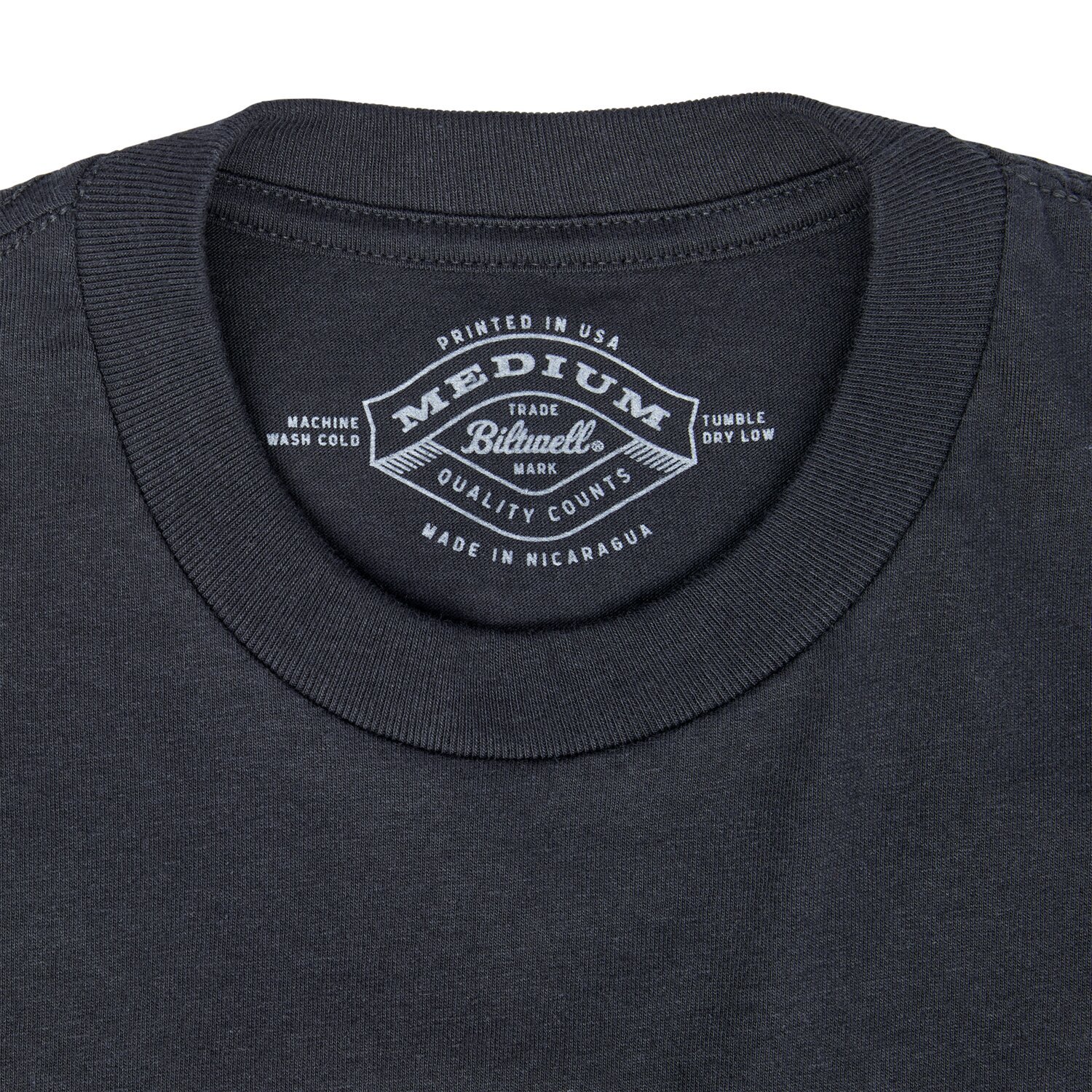Biltwell Grey shield t-shirt