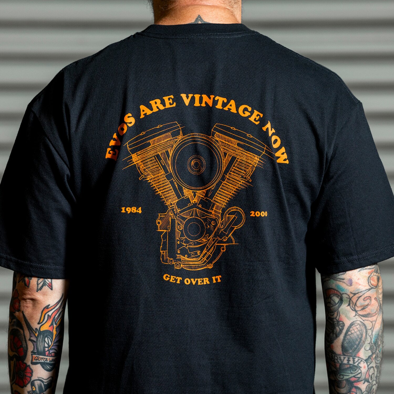 Biltwell Evolution t-shirt, Black, 2XL