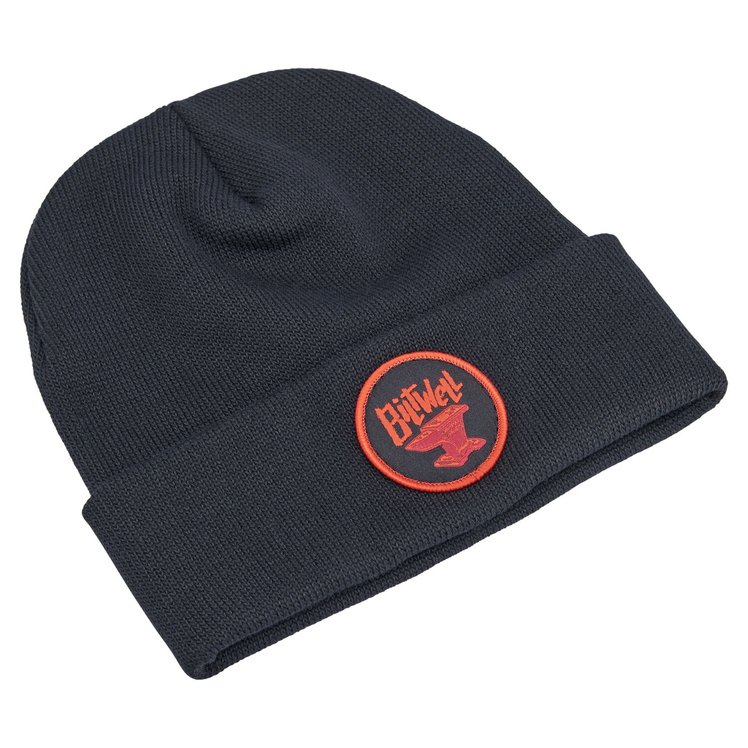 Biltwell Anvil beanie, Black, red