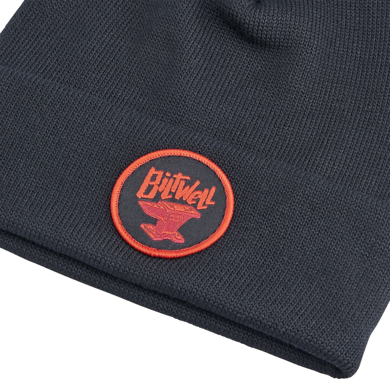 Biltwell Anvil beanie, Black, red