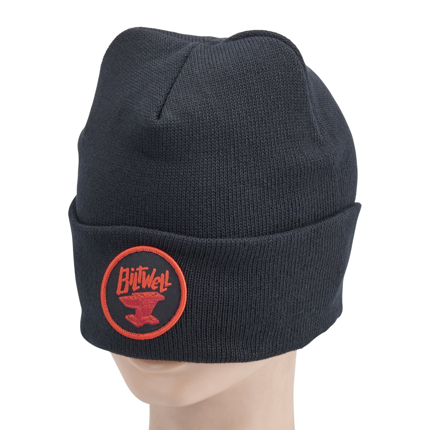 Biltwell Anvil beanie, Black, red