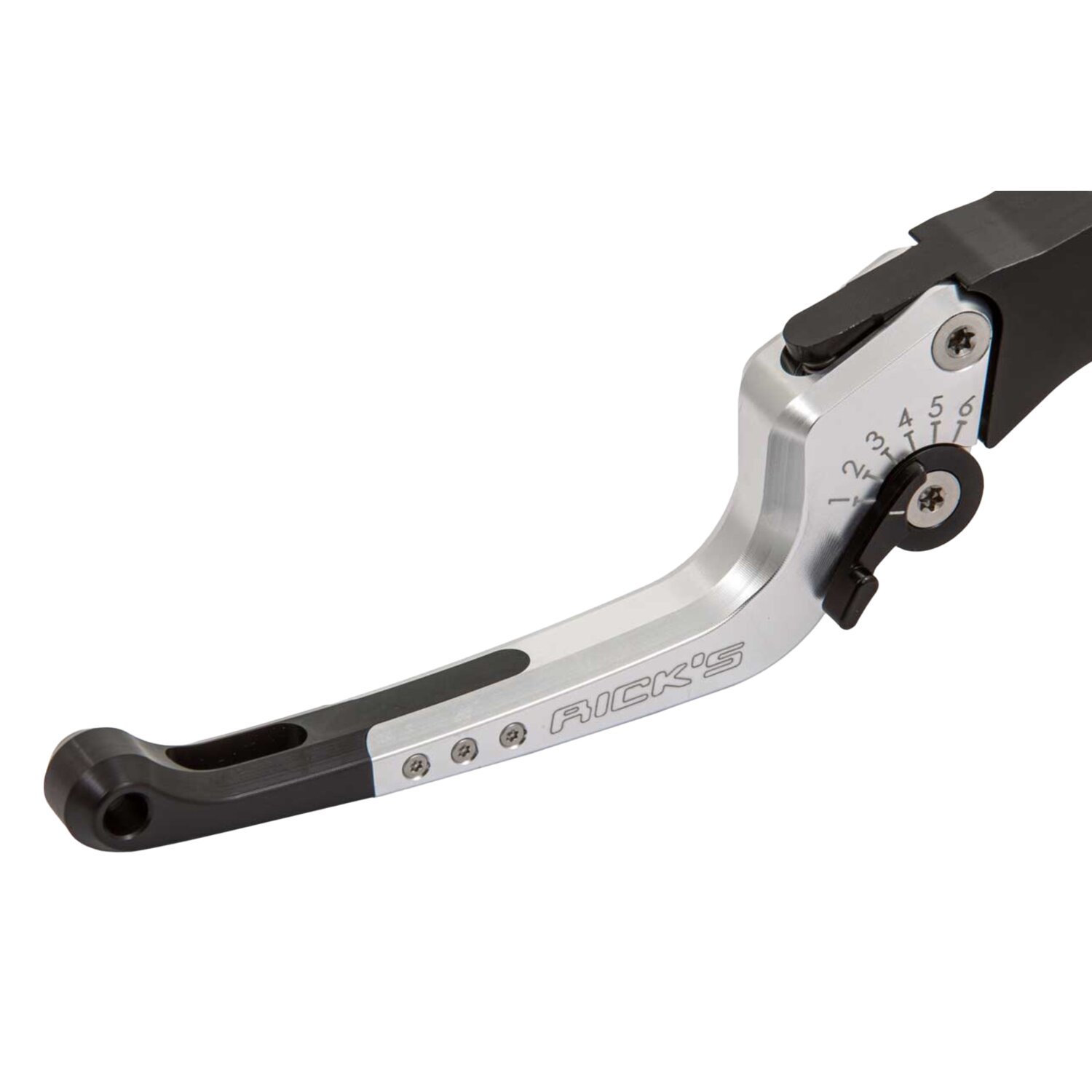 Rick's Motorcycles, Good Guys brake & clutch lever set B/S, Silver
