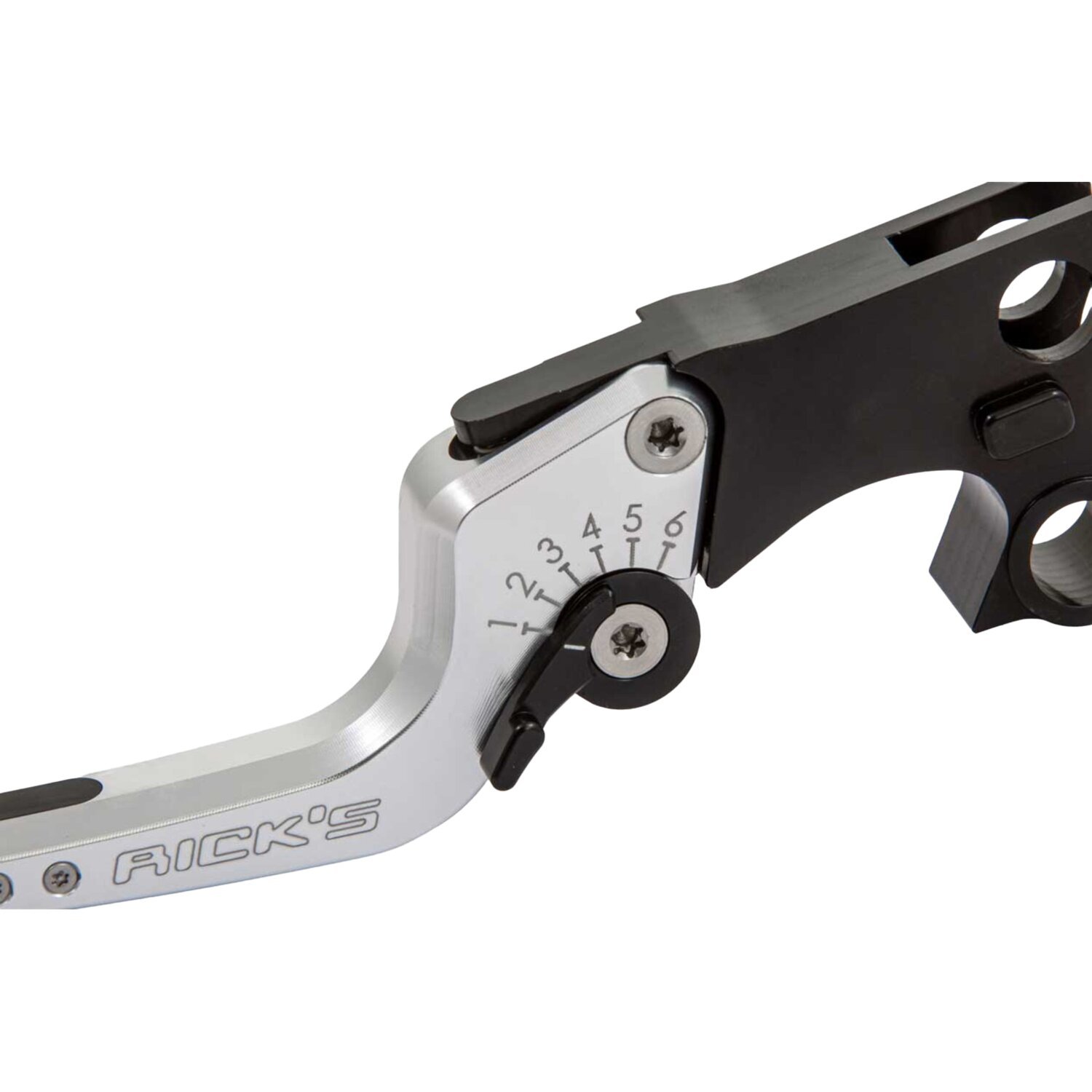 Rick's Motorcycles, Good Guys brake & clutch lever set B/S, Silver