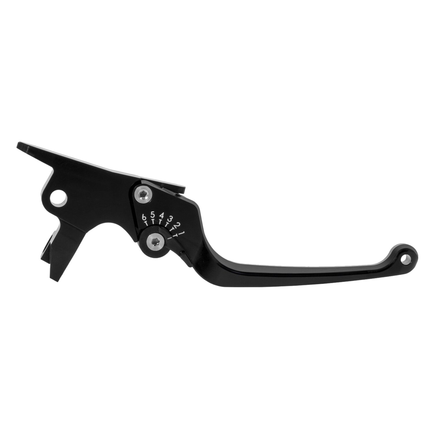 Rick's Motorcycles, Classic brake & clutch lever set, Black