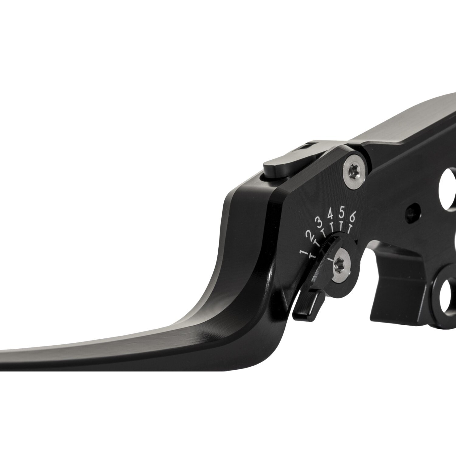 Rick's Motorcycles, Classic brake & clutch lever set, Black