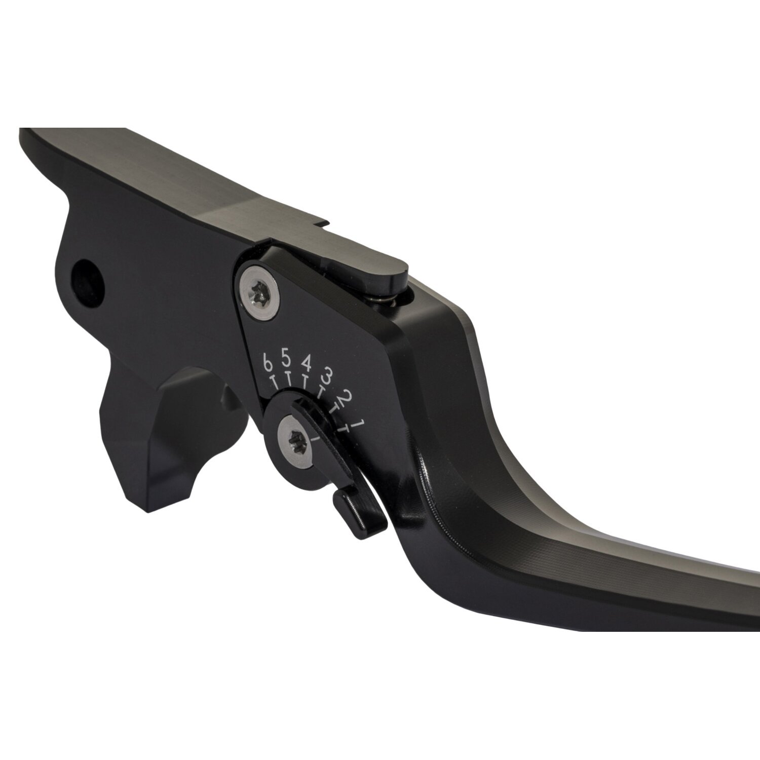 Rick's Motorcycles, Classic brake & clutch lever set, Black