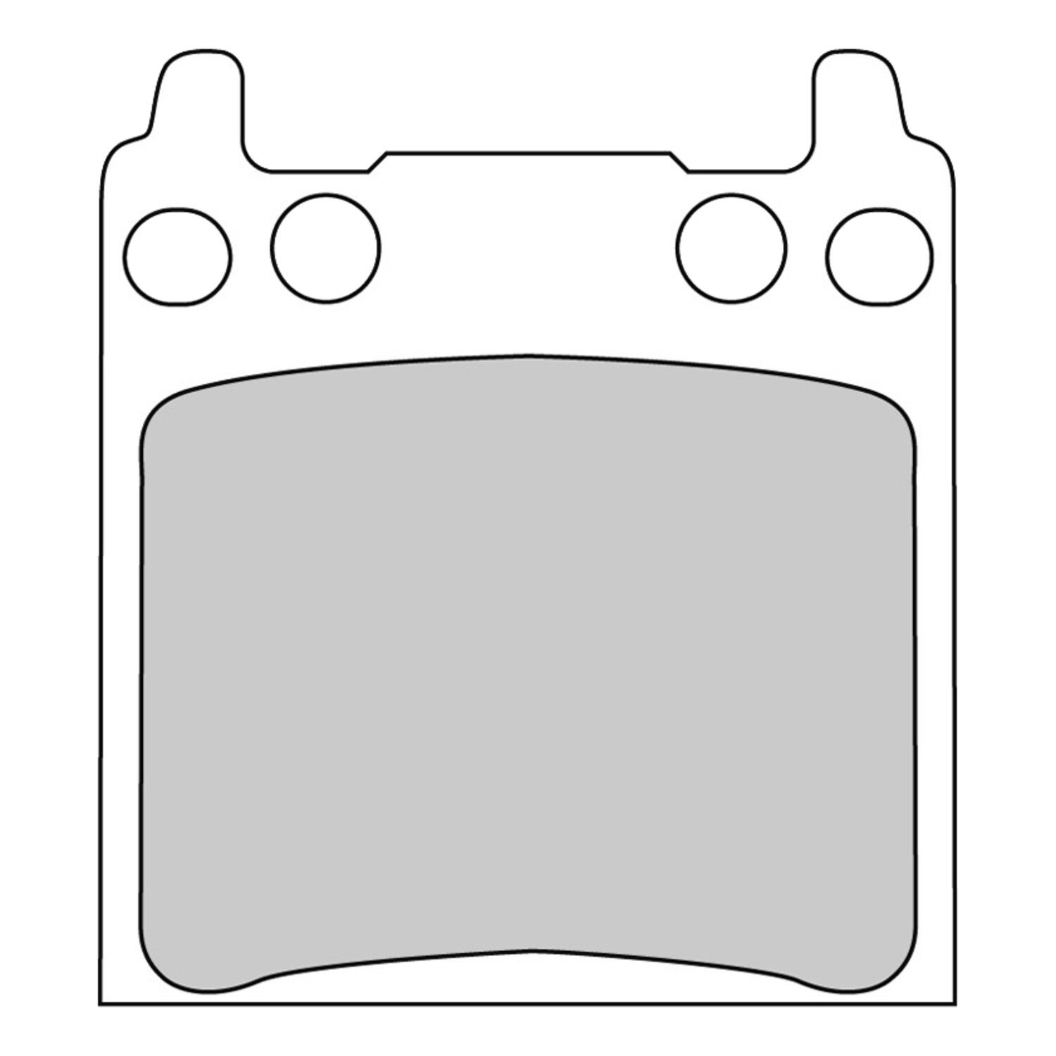 Ferodo, brake pads. Organic P-compound