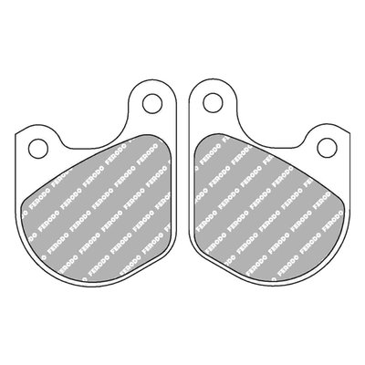 Ferodo is well known for factory installed in many motorcycle, car and even bicycle applications. These are no-doubt High Quality brake pad components, which have been at the center of Ferodo for over 100 years. They that will dependable and predictable braking performance, exactly what you expect. 
OEM replacement reference 44098-77