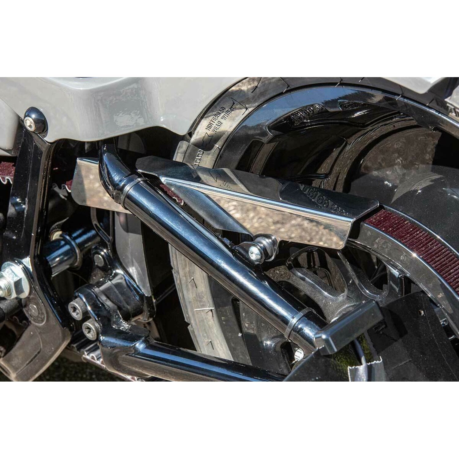 Rick's Motorcycles, belt guard no-cut out