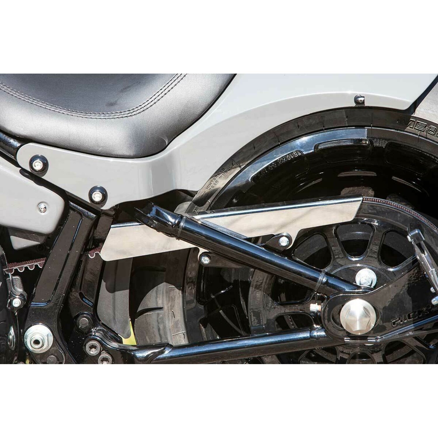 Rick's Motorcycles, belt guard no-cut out