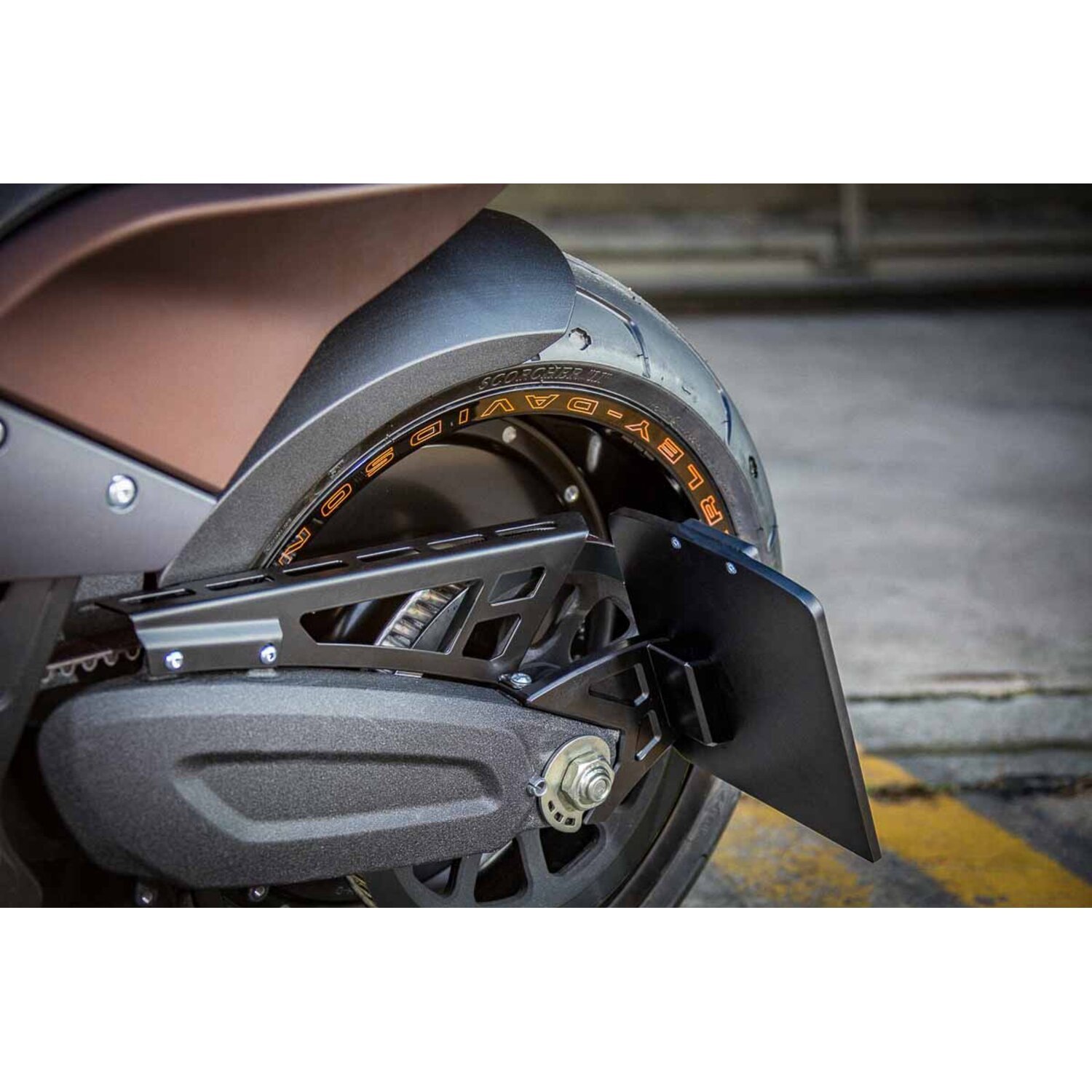 Rick's Motorcycles, belt cover kit FXDRS