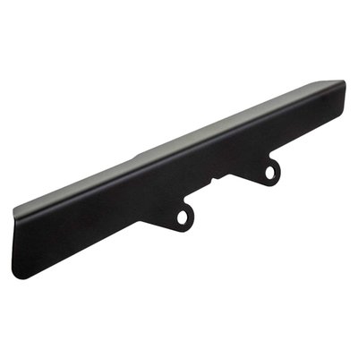 Stainless steel matte black powder coated belt guard that can be mounted on the stock mounts.
Includes upper belt guard and mounting hardware.