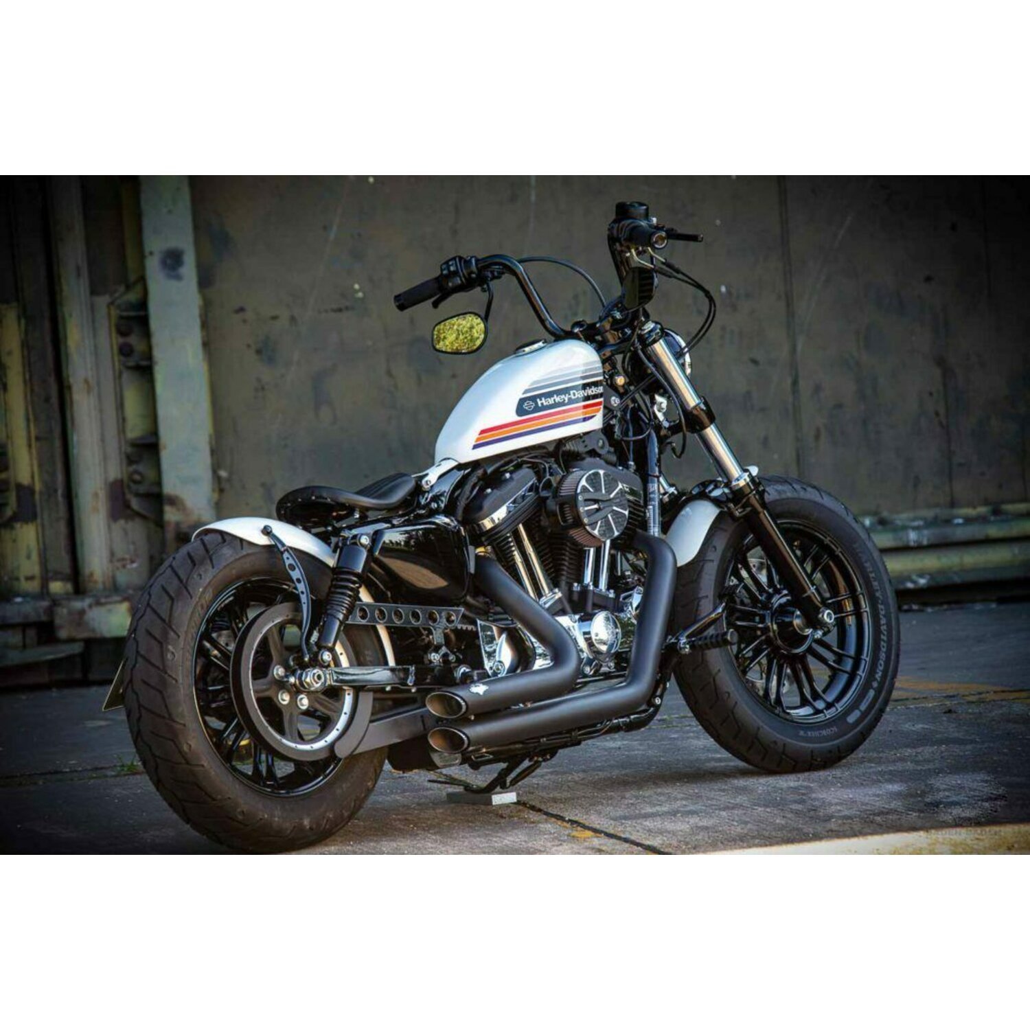 Rick's Motorcycles, belt cover Round holes