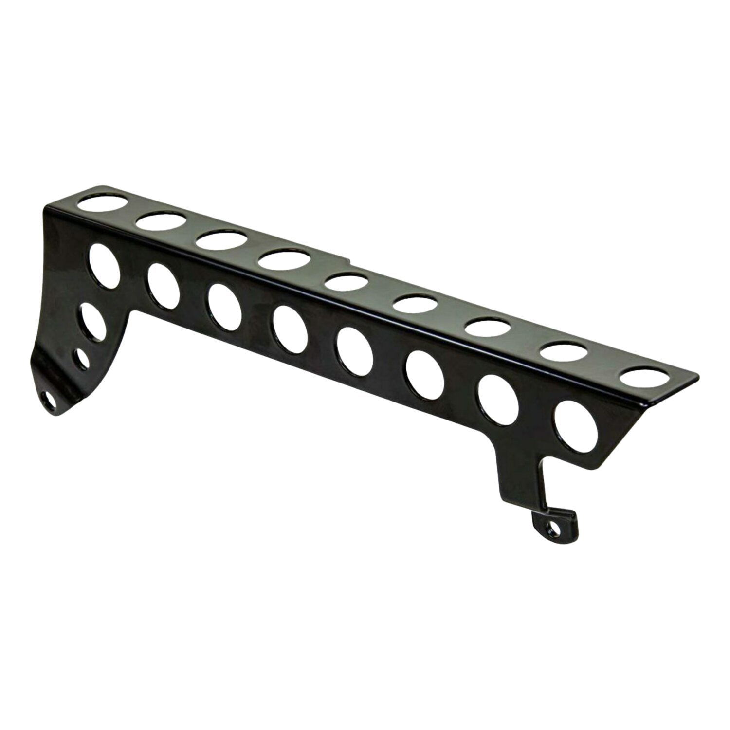 Rick's Motorcycles, belt cover Round holes. Matte black