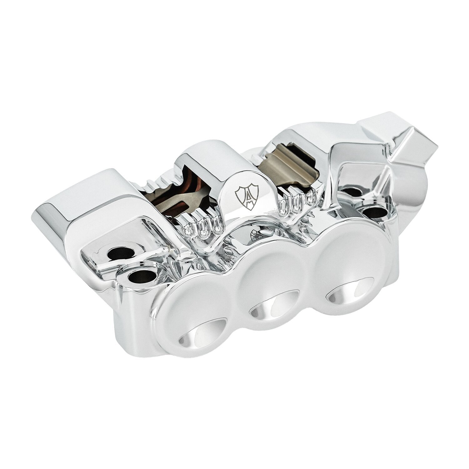 Arlen Ness, 6-p mono-block radial caliper. Right
