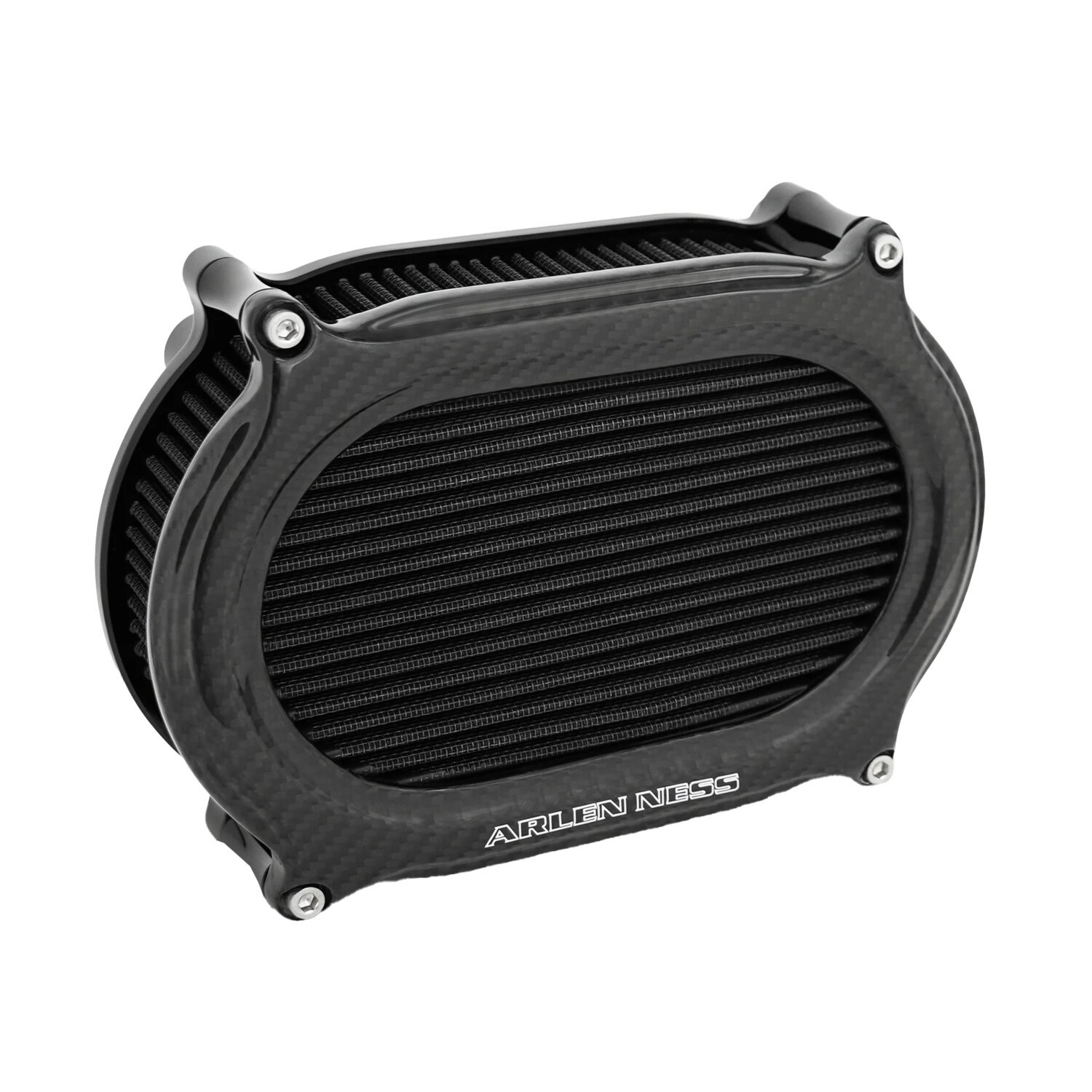 Arlen Ness, Stage 2 Oval air cleaner kit. Carbon