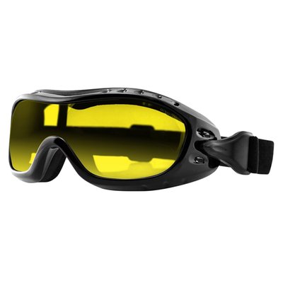 The Bobster Night Hawk are the perfect goggles choice for riders who wear prescription glasses or seek top-notch quality. It comfortably fits over most RX glasses and includes a single anti-fog lens. Crafted with a flexible polyurethane frame and double-layer foam, it ensures comfort while sealing out wind and dust. Designed for motorcycle use, it comes with a carry case and a microfiber cloth for easy maintenance and transportation. Available in with three different lens colors; orange, yellow and smoke.
• Anti-Fog Lenses
• Fits Over Prescription Glasses
• Shatter Resistant Polycarbonate Lenses
• 100% UV Protection
• Polyurethane Frame
• Double Layer Neoprene Foam
• ANSI Z80.3
• CE
• Includes Carry Case and Microfiber Cloth