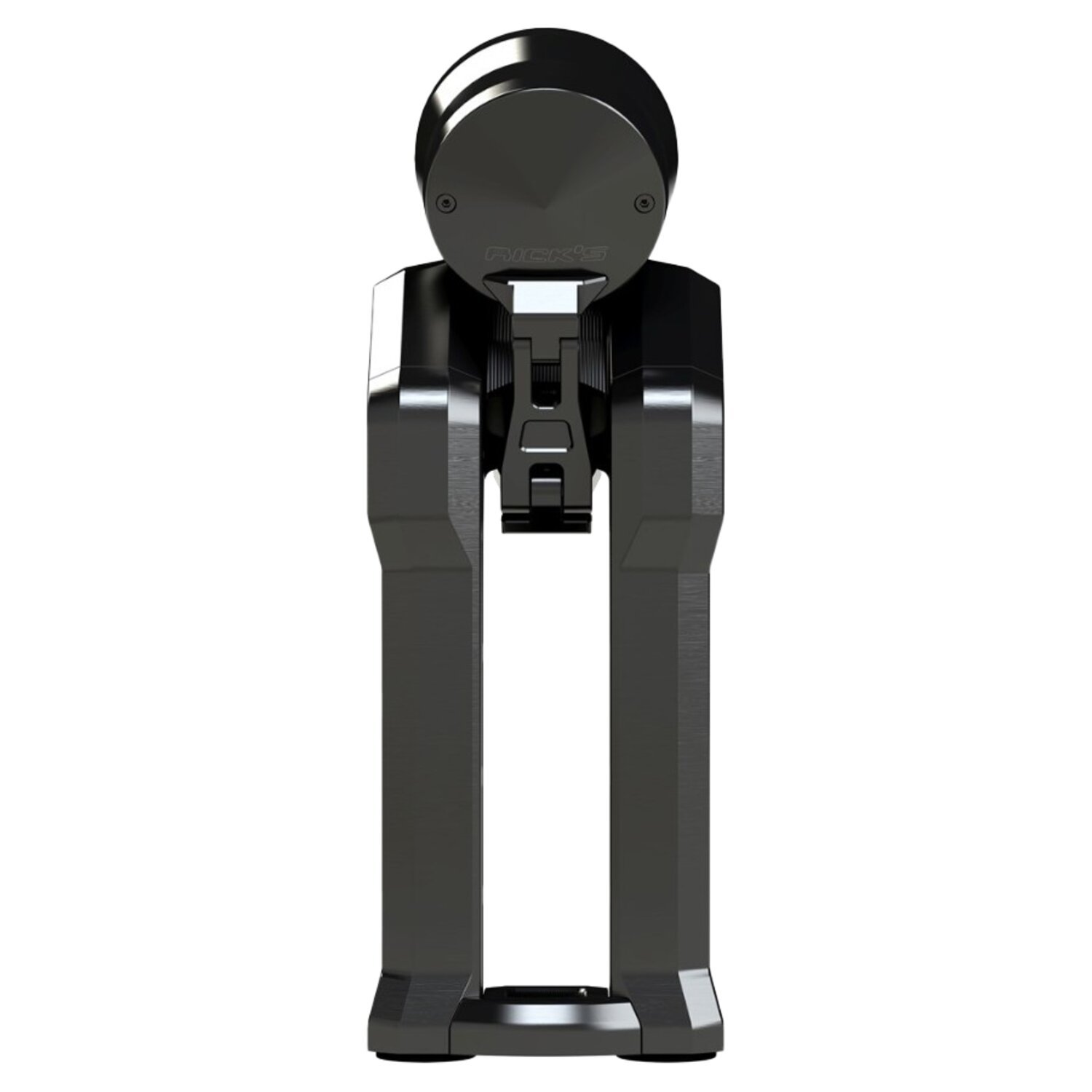 Rick's Motorcycles, Clubstyle riser kit Pullback S. 8.5", Black, Anodized