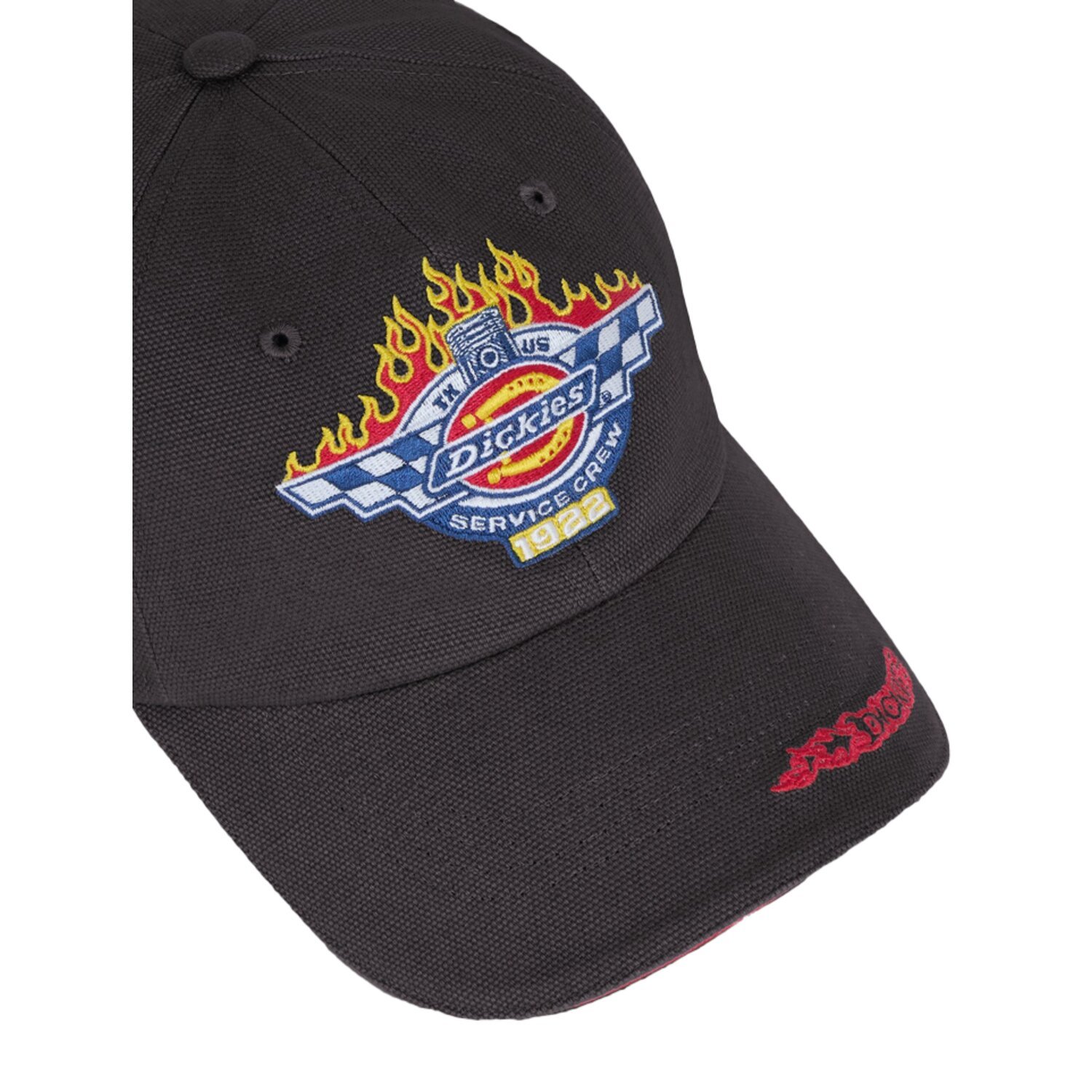 Dickies Nashport cap charcoal, Gray