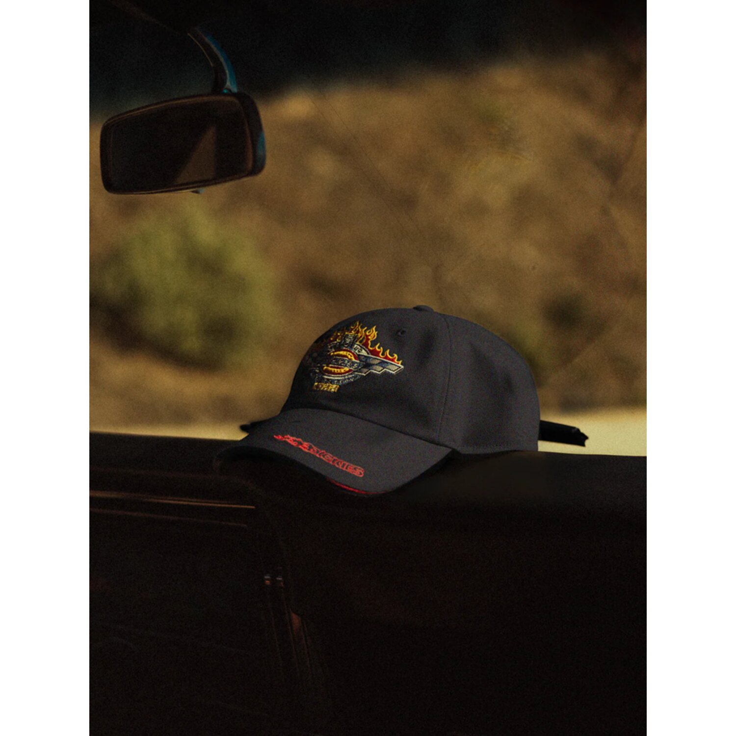 Dickies Nashport cap charcoal, Gray