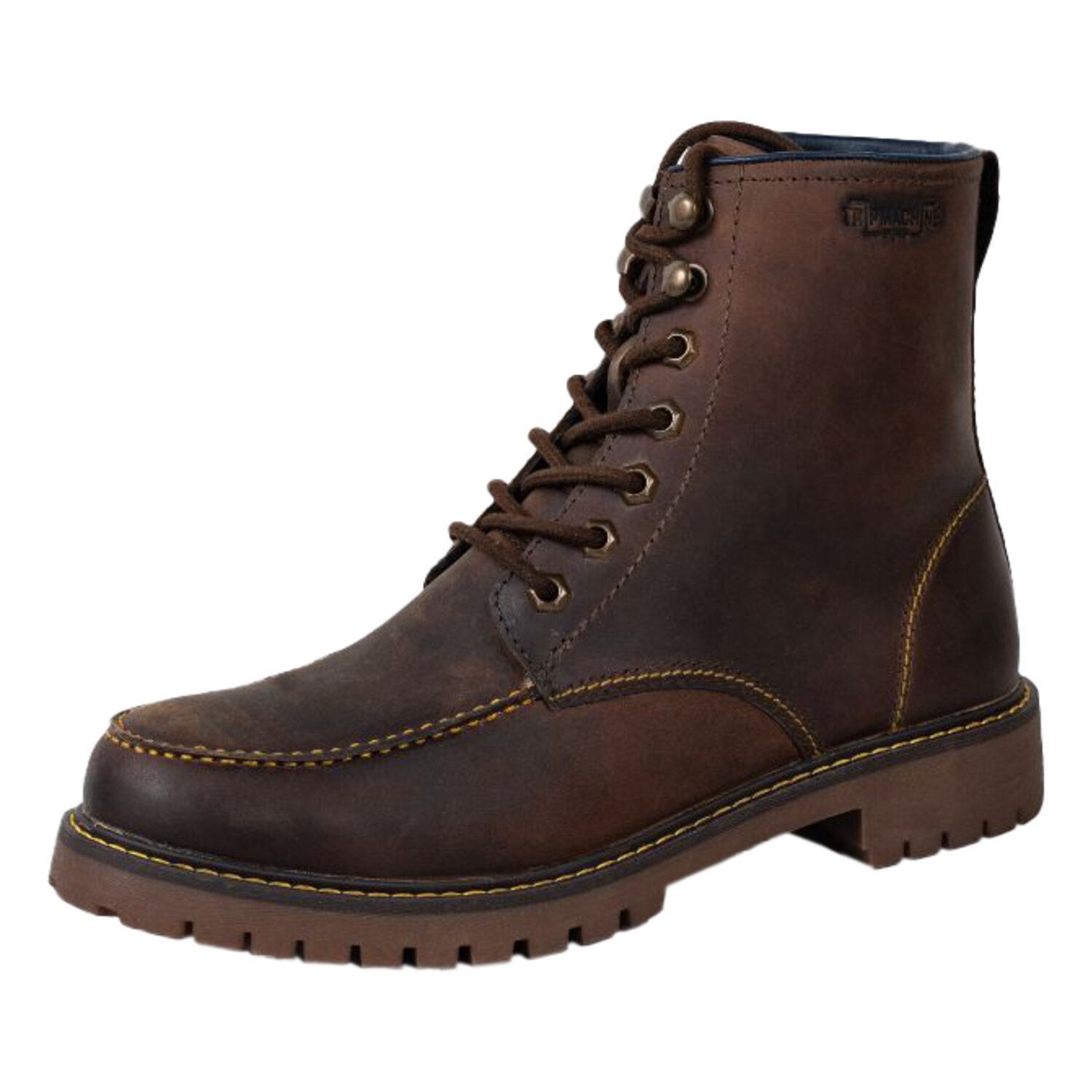 Trip Machine Moc-toe boots, mocha, 41