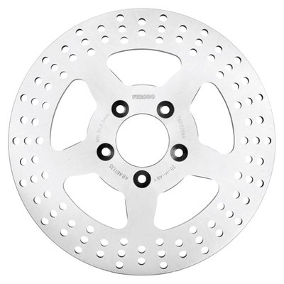 11.5" / 292mm O.D, 56.3mm I.D., 8.7mm (5/16") counterbored mounting holes. Mount style 'B'.
Made of high quality steel. Easy bolt-on installation.
OEM replacement reference 44136-00 and 44156-00.